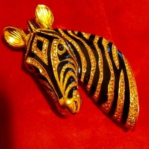 Vintage ciner horse broach  pin